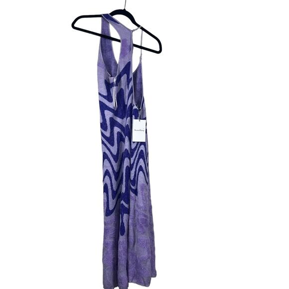 NWT House of Sunny Wannabe Hockney lilac dress size Large - Picture 5 of 7